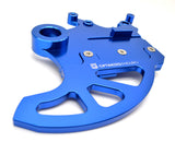 Optimized Enduro Rear Disk Guard with Caliper Carrier for Yamaha YZ/YZX/YZF/YZFX 2006-2023