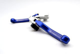 Optimized Enduro Flex Lever Set for Husqvarna TE/FE 150-501 22-25 / GasGas EC 250-500 21-25 (Blue) Braketec