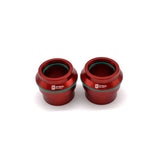 Optimized Enduro Front Wheel Spacer Upgrade Kit for GasGas 2021-2025 (Red)