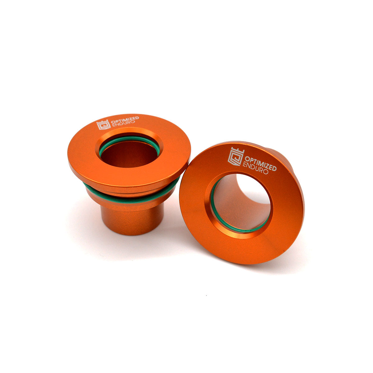 Optimized Enduro Rear Wheel Spacer Upgrade Kit for KTM 232024 Orange