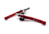 Optimized Enduro Flex Lever Set for GasGas EC 250-500 2021-2025 (Red) Braketec