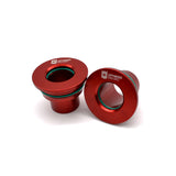 Optimized Enduro Rear Wheel Spacer Upgrade Kit for GasGas 2024-2025 (Red)