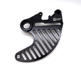 Optimized Enduro Rear Rotor Guard with Caliper Carrier for KTM/Husqvarna/GasGas 2004-2025 (Black)