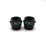 Optimized Enduro Front Wheel Spacer Upgrade Kit for KTM/Husqvarna 2016-2025 GasGas 2021-2025 (Black)