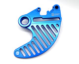 Optimized Enduro Rear Rotor Guard with Caliper Carrier for KTM/Husqvarna/GasGas 2004-2025 (Blue)