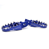 Optimized Enduro Foot Pegs for Beta 125-500 RR/RS/RR-S/Racing 2020-2025 (Blue)