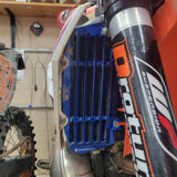 Optimized Enduro Radiator Guards for KTM Husqvarna GasGas 2016-2025 (Blue)
