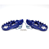 Optimized Enduro Foot Pegs for Beta 125-500 RR/RS/RR-S/Racing 2020-2025 (Blue)
