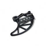 Optimized Enduro Rear Rotor Guard with Caliper Carrier for Beta 125-500 2014-2026 (Black)