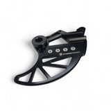 Optimized Enduro Rear Rotor Guard with Caliper Carrier for Beta 125-500 2014-2026 (Black)