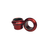 Optimized Enduro Front Wheel Spacer Upgrade Kit for Beta 125-520 RR/RR-S 2013-2025 (Red)