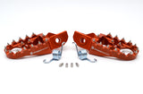 Optimized Enduro Foot Pegs for KTM 2016-2022 (Orange)