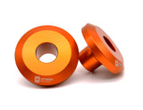 Optimized Enduro Wheel Spacer Upgrade Kit for KTM 2004-2023 20mm Axle (Orange)
