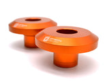Optimized Enduro Wheel Spacer Upgrade Kit for KTM 2004-2023 20mm Axle (Orange)