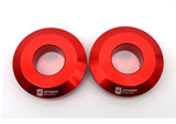 Optimized Enduro Wheel Spacer Upgrade Kit for GasGas EX/MC 125-450 2021-2023 25mm Axle (Red)