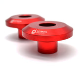 Optimized Enduro Wheel Spacer Upgrade Kit for GasGas EC 250/300 2021-2023 20mm Axle (Red)