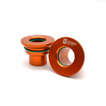 Optimized Enduro Rear Wheel Spacer Upgrade Kit for KTM 2023-2024 (Orange)