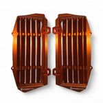 Optimized Enduro Radiator Guards for KTM 2016-2025 (Orange)