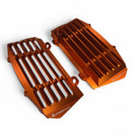Optimized Enduro Radiator Guards for KTM 2016-2025 (Orange)