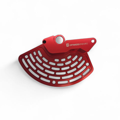 Optimized Enduro™ Front Disc Guard for Beta 125-500 RR/RR-S/RS 2020-2026 (Red)