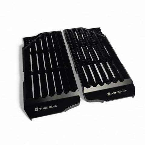 Optimized Enduro Radiator Guards for Beta 250-480 RR 2020-2025 (Black)