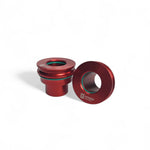 Optimized Enduro Rear Wheel Spacer Upgrade Kit for Beta 125-520 RR/RR-S 2013-2025 (Red)