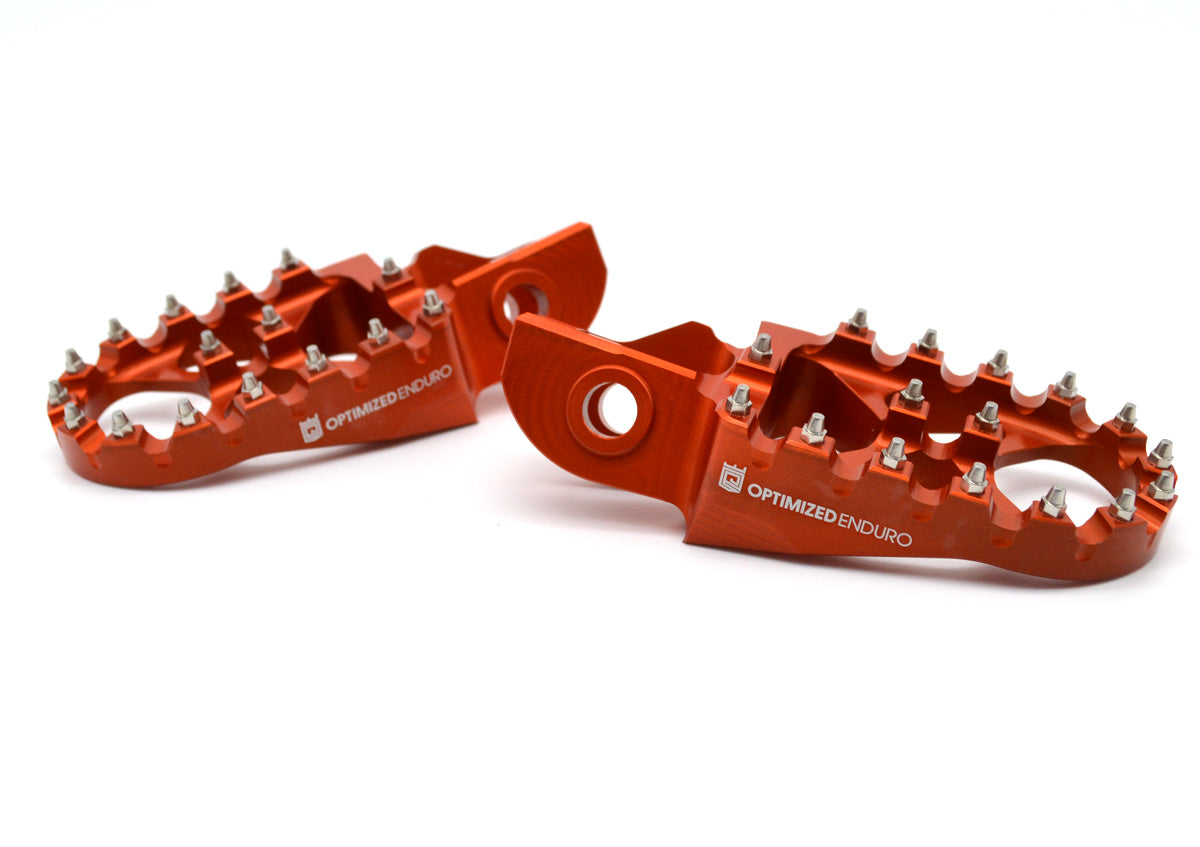 Optimized Enduro Foot Pegs for KTM 20162022 (Orange)