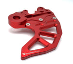 Optimized Enduro Rear Rotor Guard with Caliper Carrier for GasGas EC 250/300 2021-2023 (Red)