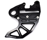 Optimized Enduro Rear Rotor Guard with Caliper Carrier for KTM/Husqvarna/GasGas (Black)