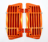 Optimized Enduro Radiator Guards for KTM 2016-2023 (Orange)